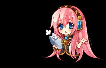 Heads, Vocaloid, Blue eyes, Fish HD wallpaper