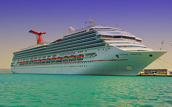 Cruise ship, Oceanic marvel, Sailing vacation, Onboard luxury HD wallpaper