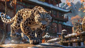 Kung Fu Panda Tai Lung Leopard, movie, Kung Fu Panda, Tai Lung, leopard HD wallpaper