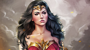 Wonderwoman , wonder-woman, superheroes, artist, artwork, digital-art, deviantart HD wallpaper