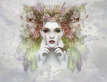 Fantasy, Art, Girl, Face HD wallpaper
