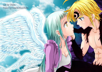 Elizabeth Liones, Anime, The Seven Deadly Sins, Meliodas (The Seven Deadly Sins) HD wallpaper