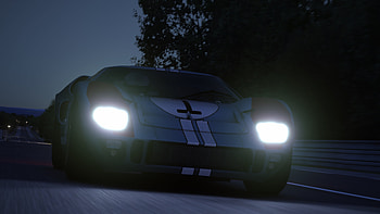 Ford GT40 MK II In Lemans, Ford GT, Ford GT Mk II, Ford, video game, Assetto Corsa HD wallpaper