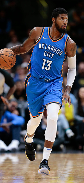 Paul George, OKC Thunder , customization, Fan appreciation HD phone wallpaper