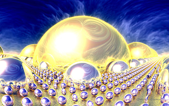 Bright, 3D, Sphere, Abstract, Fractal, Cgi, Geometry, Mandelbulb 3D HD wallpaper