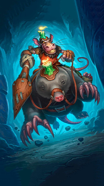 Hearthstone , Christopher Thompson's post, Artistic expression, Gaming inspiration HD phone wallpaper