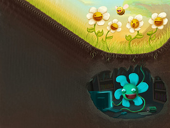 Nature, Art, Flower, , Drawing, Life, Underground, Computer, Lifestyle, Addiction, Dependence HD wallpaper