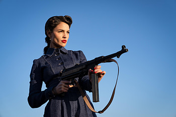 Elegance in Espionage, movie, The Ministry of Ungentlemanly Warfare, Eiza Gonzalez HD wallpaper