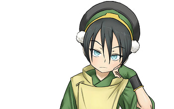 Toph Beifong - White Anime Avatar, Avatar: The Last Airbender HD wallpaper