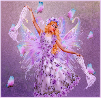 DANCE OF THE FAIRY, WINGS, DRESS, COLORFUL, BUTTERFLIES, FEMALE, FAIRY, DANCE HD wallpaper