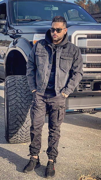 Karan Aujla, Punjabi Singer HD phone wallpaper