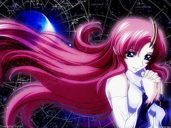Lacus Clyne, anime, gundam seed HD wallpaper