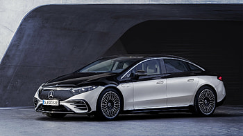 Mercedes-Benz EQS, , Background , Luxury electric sedan HD wallpaper