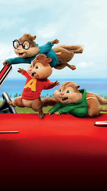 Alvin and the Chipmunks: The Road Chip (2022) movie HD phone wallpaper