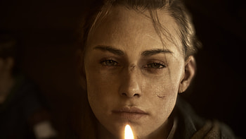 Conflicted in thought, A Plague Tale: Requiem, PlayStation 5, Amicia de Rune HD wallpaper