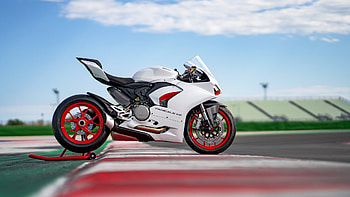 Ducati Panigale V2, Auto motorcycles, White Rosso, Motorradfotos HD wallpaper