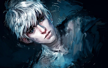 Jack Frost, blue, art, man, rise of the guardians, fantasy, boy, water, guy HD wallpaper