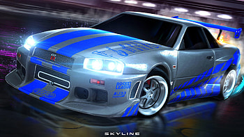 The Game, Fast and Furious Skyline HD wallpaper