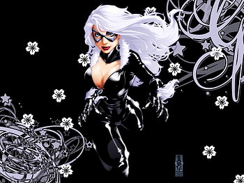 Black Cat, comics, dc HD wallpaper