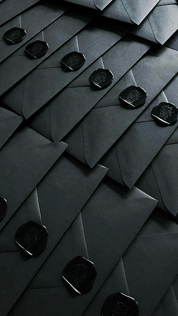 Black Aesthetic, Matte HD phone wallpaper