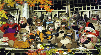 pom poko, hayao miyazaki, ghibli, anime HD wallpaper