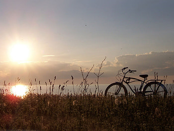 leave the past behind, sky, nature, sunset HD wallpaper