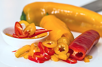 Food, Pepper, Paprika, Capsicum, Capsikum HD wallpaper