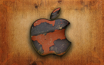 Grunge, Apple Logo HD wallpaper