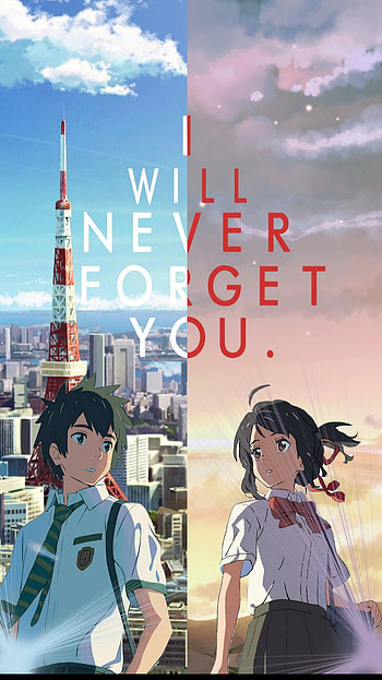 YOUR NAME, movie, yourname, anime HD phone wallpaper
