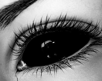 Eye, goth, creepy, dark HD wallpaper