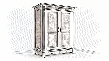 Elegant Wardrobe Design - Ultra, wardrobe, furniture, sketch, home decor HD wallpaper