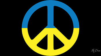 Peace for Ukraine, peace, Ukraine, fear, war, Firefox theme HD wallpaper