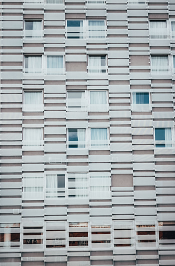 Windows, Architecture, Building, Minimalism, Facade HD phone wallpaper