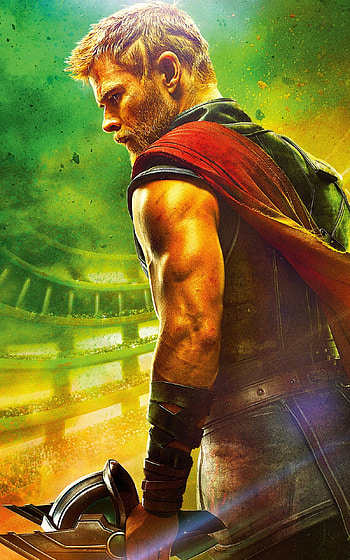 Chris Hemsworth, Thor Ragnarok, Action-packed , Superhero transformations HD phone wallpaper