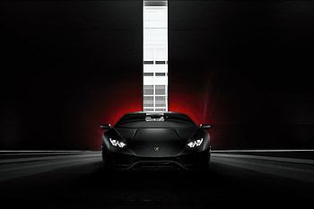 Lamborghini Huracan Evo Black , lamborghini-huracan, lamborghini, cars, 2021-cars, behance HD wallpaper