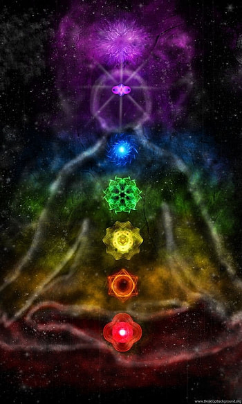 Chakra, art, light HD phone wallpaper