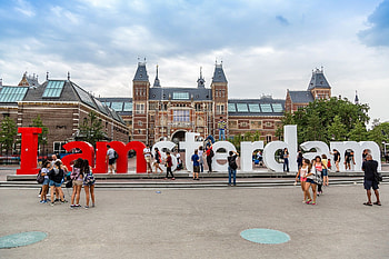 Rijksmuseum, Amsterdam, Travel news, I amsterdam HD wallpaper