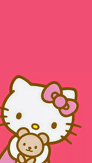 Hello Kitty, Mobile , Broken panda, Kawaii theme HD phone wallpaper