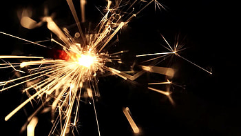 sparkler , Sparkling beauty, Holiday spirit, Captivating light HD wallpaper