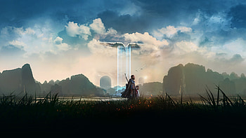 The Creator (2023) — : Lone Architect at Dawn, The Creator (2023) HD wallpaper