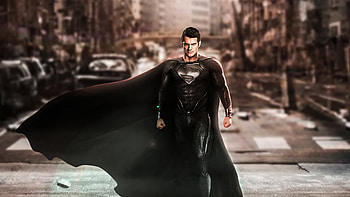 Superman Black Suit Justice League, superman, justice-league, superheroes, artwork, artist, behance HD wallpaper
