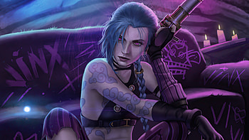 Jinx Arcane League Of Legends, arcane, netflix, jinx-league-of-legends, tv-shows, league-of-legends, artstation HD wallpaper