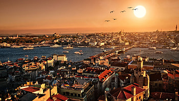 Istanbul City View HD wallpaper