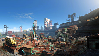 Diamond City HD wallpaper