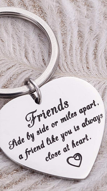 Friendship Day, Silver Heart, keychain HD phone wallpaper