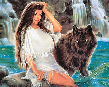 Native American, Artistic HD wallpaper