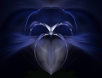 Heart of the blues, hearts, love HD wallpaper