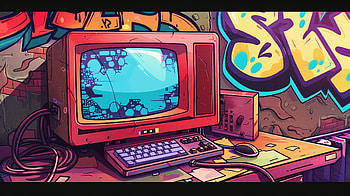 Vintage Computer, computer HD wallpaper