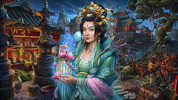 Japanese Beauty, japanese, digital, fantasy, art, , beautiful, girl, woman HD wallpaper