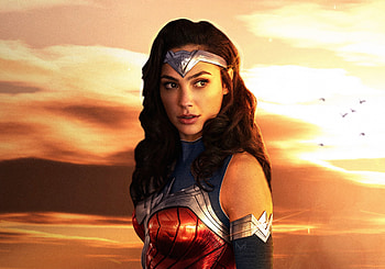 Wonder Woman 1984, 2019 movie, art HD wallpaper